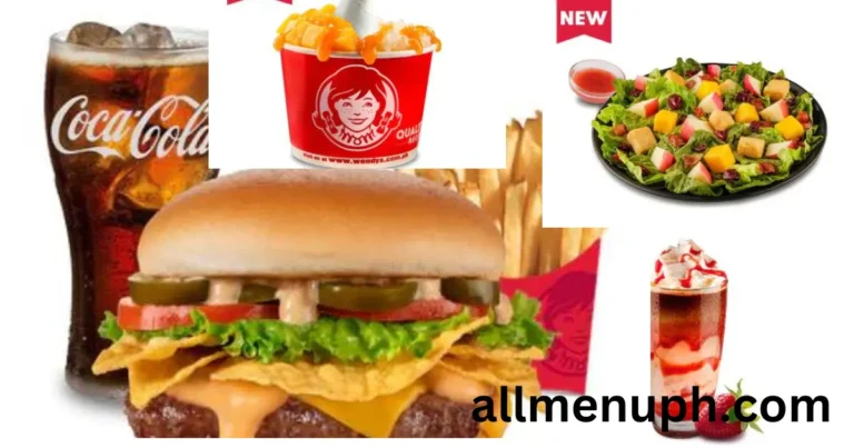 Wendy’s Menu Prices in Philippines in 2024